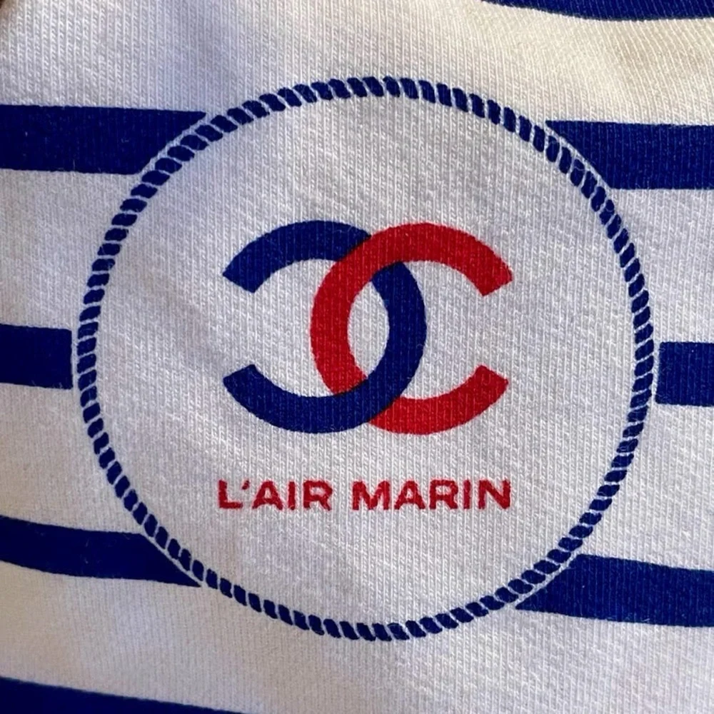 Auth CHANEL L'AIR MARIN DRAWSTRING Pouch bag Novelty - Picture 9 of 11